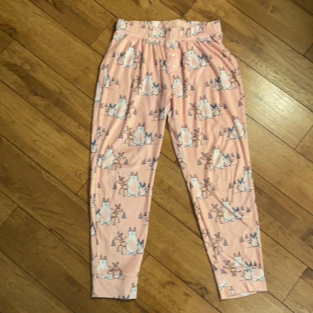 Justice Girls Pajama Top and Bottom Set